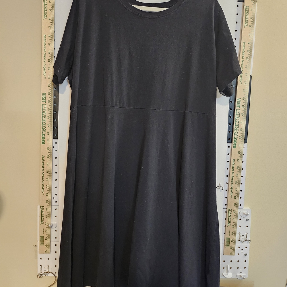 Classic Black Midi Dress